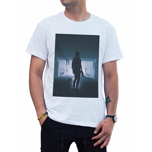 фото Футболка, размер m, белый top t-shirt