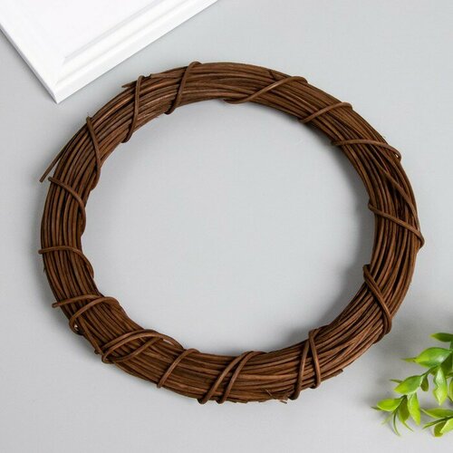 Кольцо ротанг для изготовления ловца снов Тёмно-коричневый d20 см 647₽