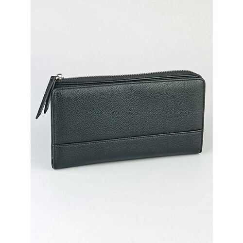 фото Кошелек lotoc walletcomfort, фактура зернистая, черный