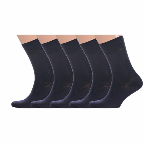 фото Носки красная ветка, 5 пар, размер 25, синий