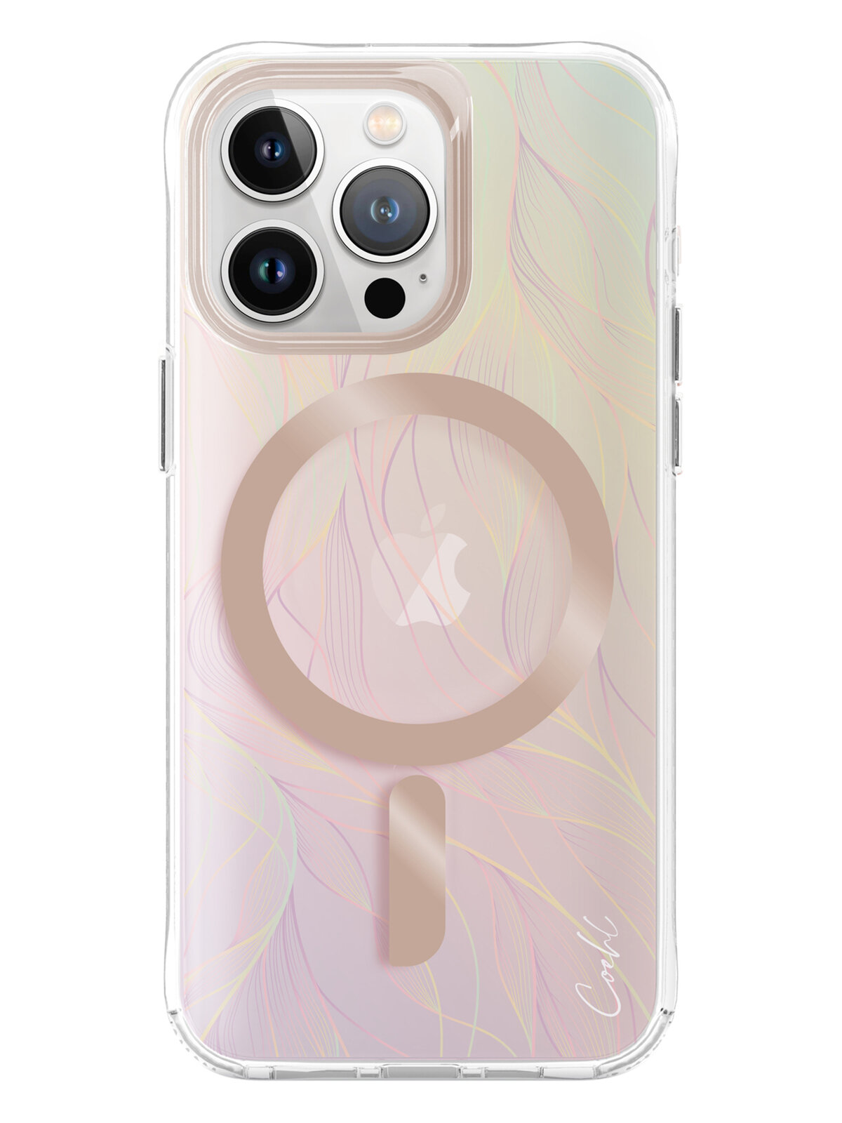 Uniq для iPhone 15 Pro Max чехол COEHL Willow Iridescent (MagSafe)