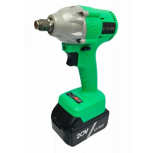 Гайковерт аккумуляторный ZITREK Crusher 20-Li ударный 1x20В Li-ion аккумулятор в кейсе 399900₽
