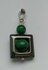 Кулон малахитовый ,(шарик)