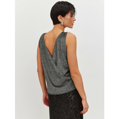 фото Топ boriso, размер 40/42, серый