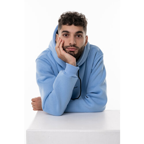 Толстовка  F. R. O. M. Скромность украшает, размер 44/50, голубой