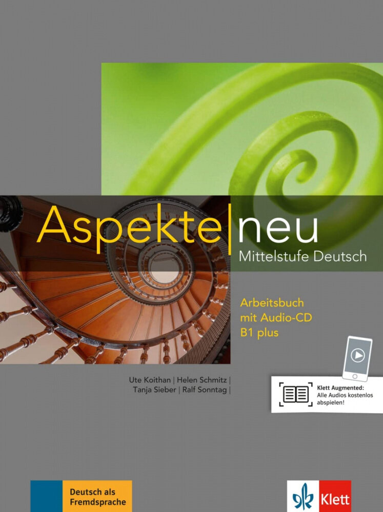 Ute Koithan Helen Schmitz Tanja Sieber Ralf Sonntag "Aspekte neu B1 plus Arbeitsbuch mit Audio-CD"