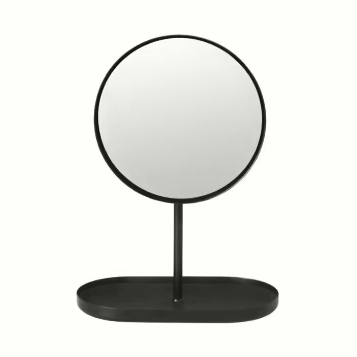 Зеркало для макияжа черное 10х20х28 см Modo Blomus B69085