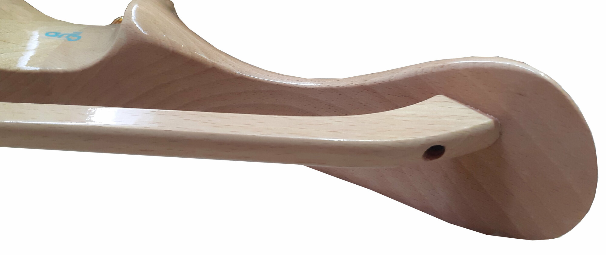 Широкие плечики для верхней одежды Aris-126 natur, Италия, деревянные - фотография № 5