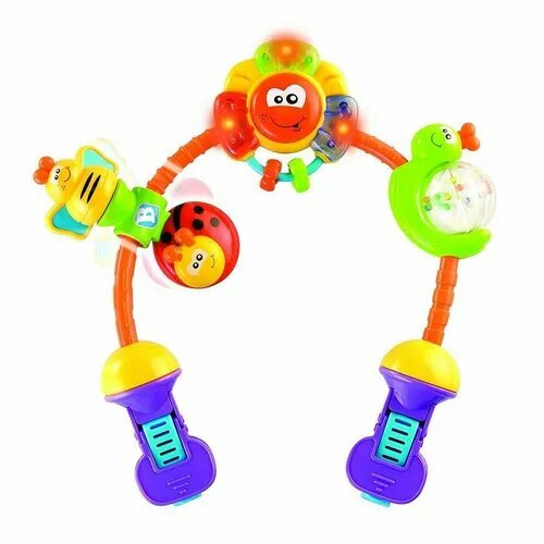 Детская игрушка для коляски Радуга