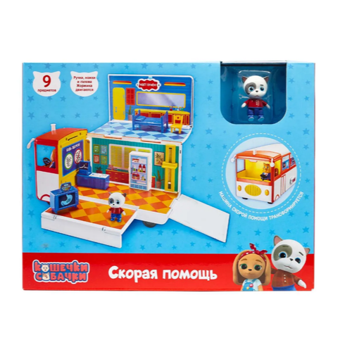 Кошечки-собачки Игровой набор Скорая помощь 39735