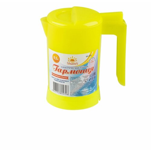 Чайник Электрический Гармония SH-002 05 л 800 Вт желтый 57900₽
