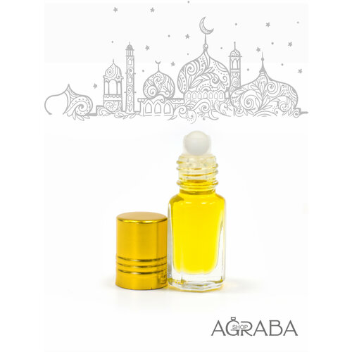 Agraba-Shop irish leather, 3 ml, ирландская кожа, Масло-Духи