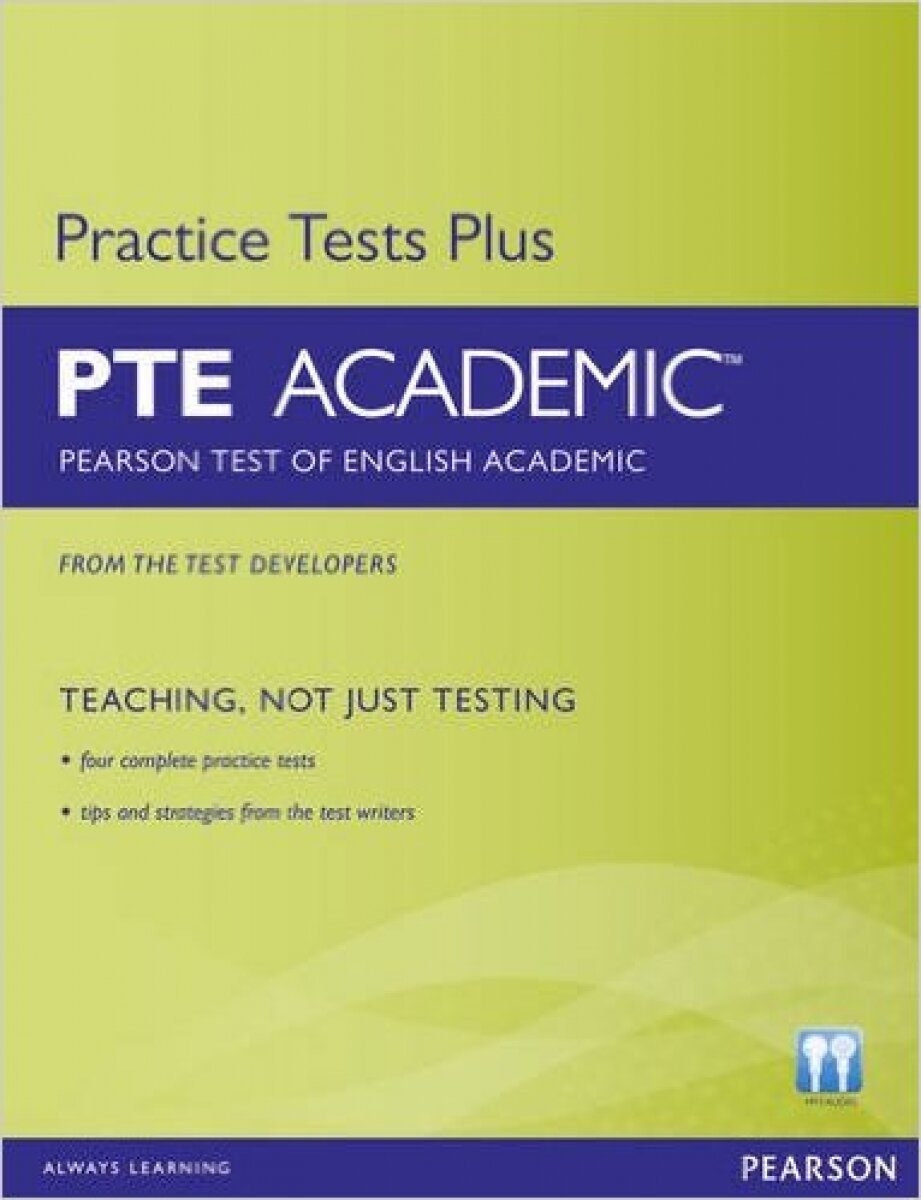 PTE Academic Practice Tests Plus and CD-ROM without Key Pack