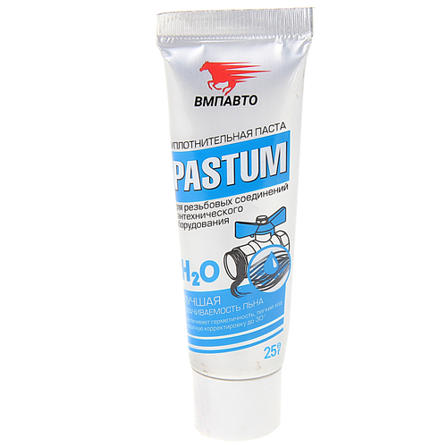 Паста уплотнительная Pastum H2O 25г вмп-авто паста уплотнительная газ 25г 1 мастерпроф