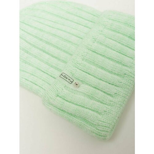 фото Шапка бини , размер uni, зеленый soda firenze