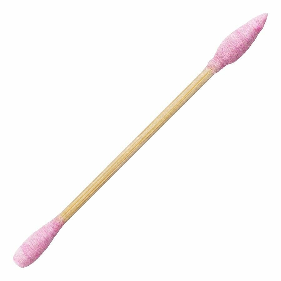 Holly Polly - Ватные палочки бамбуковые косметические розовые 200 шт - фото №15