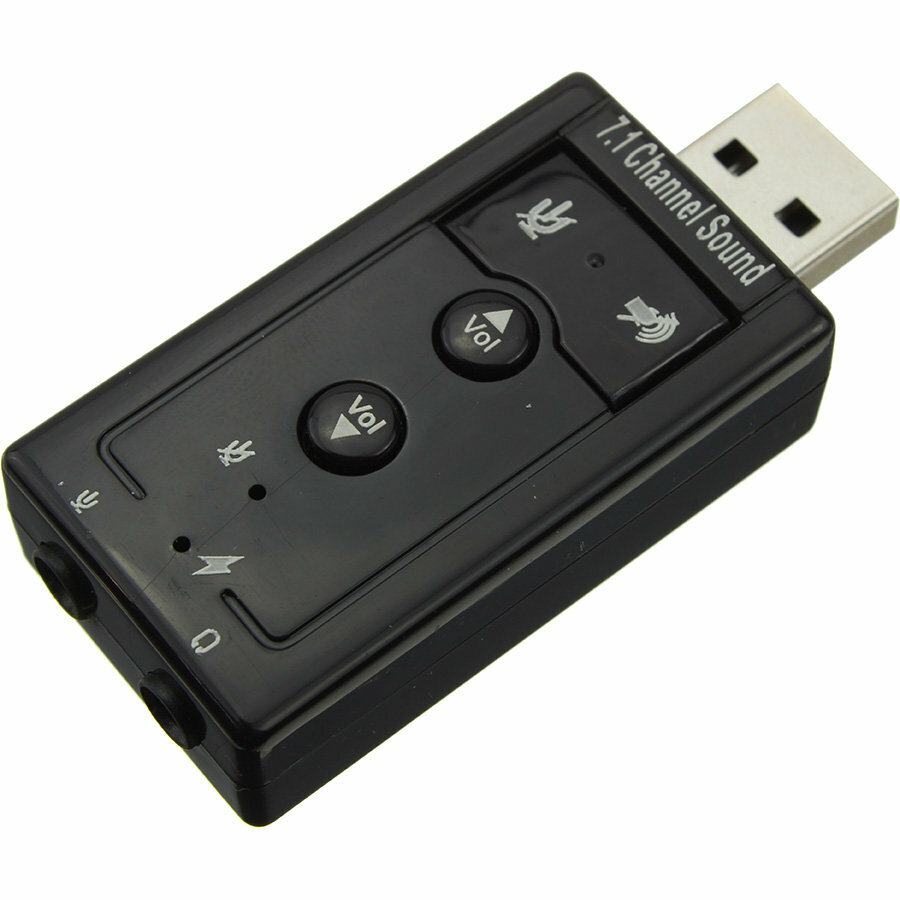 USB звуковая карта 71 (C-Media CM108)