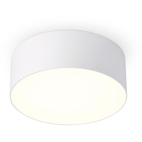 Потолочный светодиодный светильник FV5511 WH белый LED 15W 3000K D120*58 (Без ПДУ)