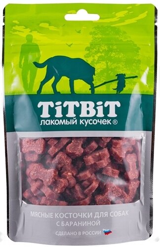 Titbit Лакомство для собак Косточки мясные с Бараниной, 145 г
