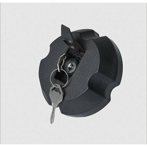 Крышка топливного бака 60мм пластик с защитой