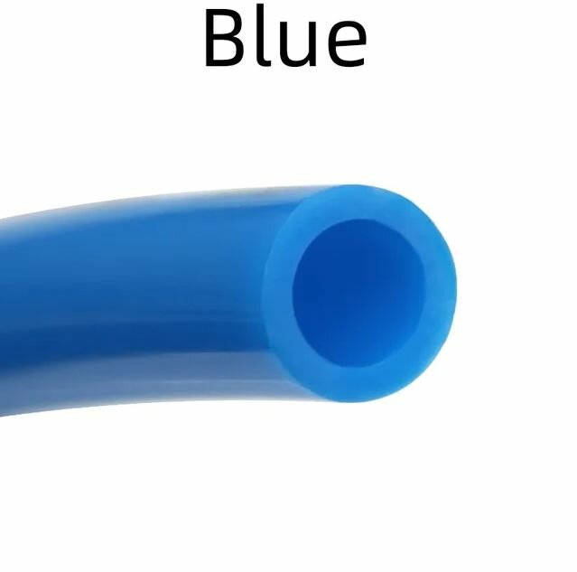Трубка пневматическая полиуретановая 4 диаметр синяя