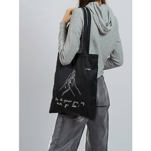 Сумка  шоппер GOOD BAG, черный