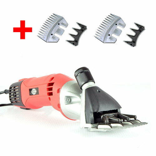 Комплект Машинка для стрижки овец и других животных Kaison 500 + 2 шт запасных ножей