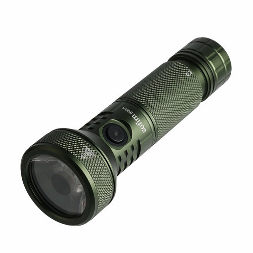 фото Sofirn if22a аккумуляторный светодиодный фонарик 21700 2100лм мощный фонарь зеленый