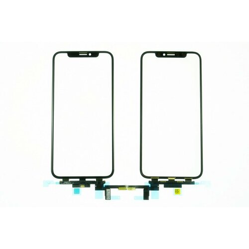 Тачскрин для iPhone XS+OCA+стекло+рамка black тачскрин для iphone 12 iphone 12 pro oca стекло рамка black orig