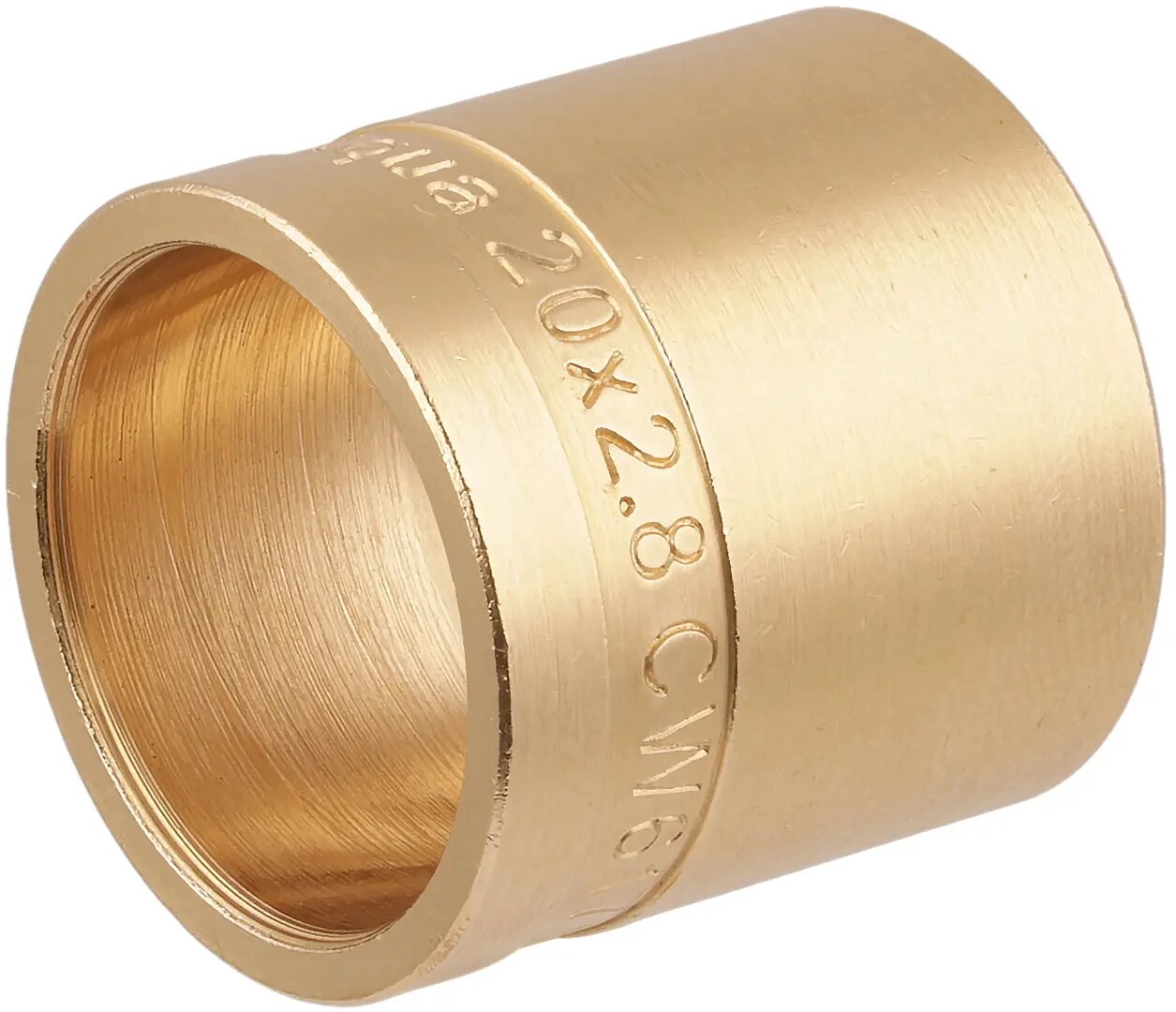 фото Гильза аксиальная ProAqua 20 мм латунь