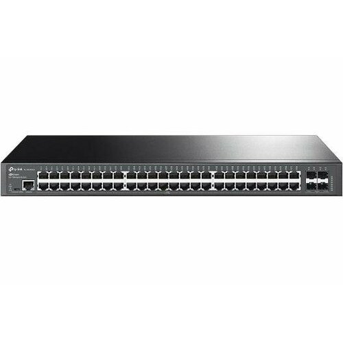 TP-Link TL-SG3452X JetStream 48-портовый гигабитный управляемый коммутатор уровня 2+ с четырьмя слотами SFP+ 10 Гбит/с коммутатор tp link tl sg1024 24 портовый гигабитный монтируемый в стойку