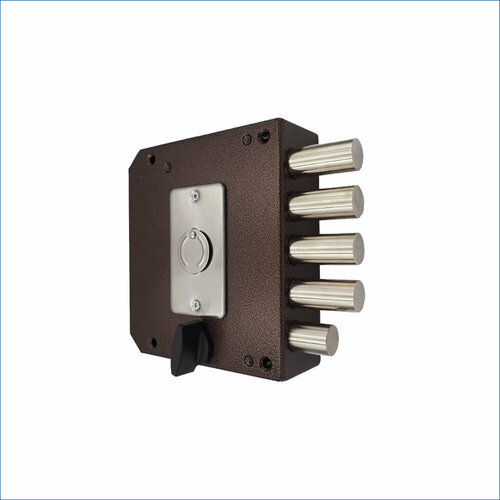 Замок дверной накладной Меттэм ЗН4 03201 Правый гаражный для деревянных и металлических дверей 3150₽