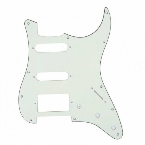 Панель HSS для оригинального Fender Stratocaster US/Mexico, PARTS MX0312, трехслойная Aged White