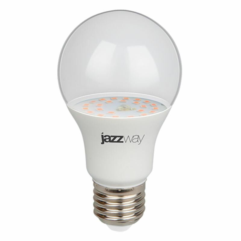 Лампа светодиодная PPG JAZZWAY CLEAR A60 AGRO 15W E27