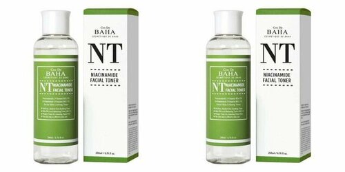 Cos De BAHA Тонер для проблемной кожи NT Niacinamide 5% Facial Toner, с ниацинамидом, 200 мл, 2 шт