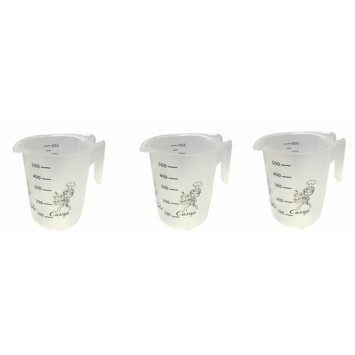 Мультипласт Кувшин мерный с рисунком 500мл 3шт 544₽