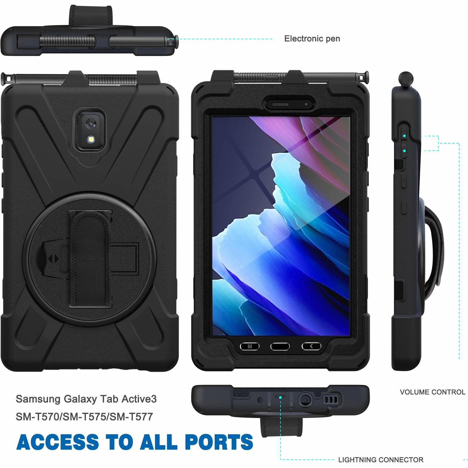 Чехол MyPads для планшета Samsung Galaxy Tab Active3 8.0