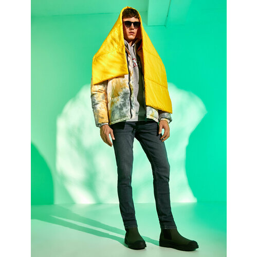 фото Куртка koton, размер xl, серый