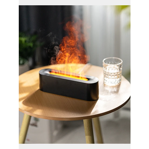 Увлажнитель воздуха с эффектом пламени GOODSTORAGE черный 137900₽