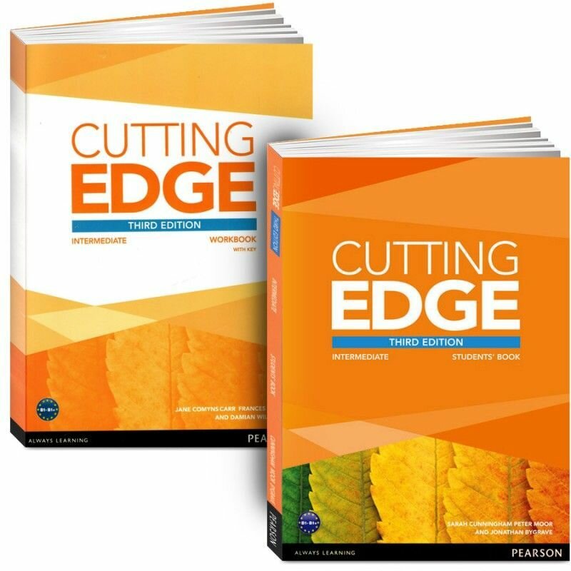 Cutting Edge intermediate. Полный комплект: Учебник + Рабочая Тетрадь + CD/DVD (3rd edition)