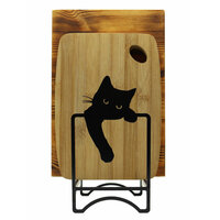 Подставка кухонная универсальная для разделочных досок и тарелок A. R. COMPANY16 "Кот"