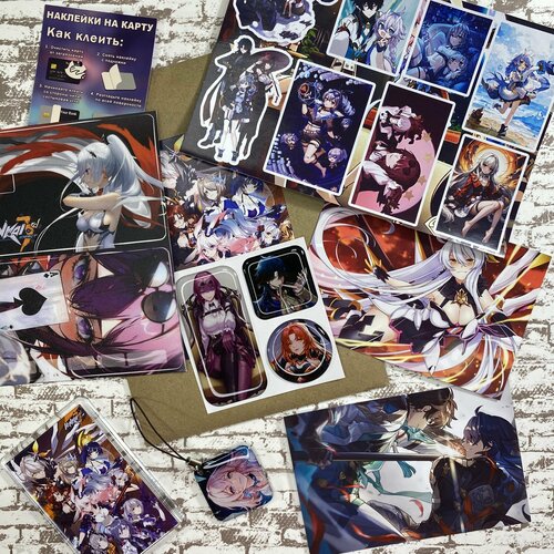 Подарочный набор / Подарочный бокс Аниме / Хонкай Honkai Impact