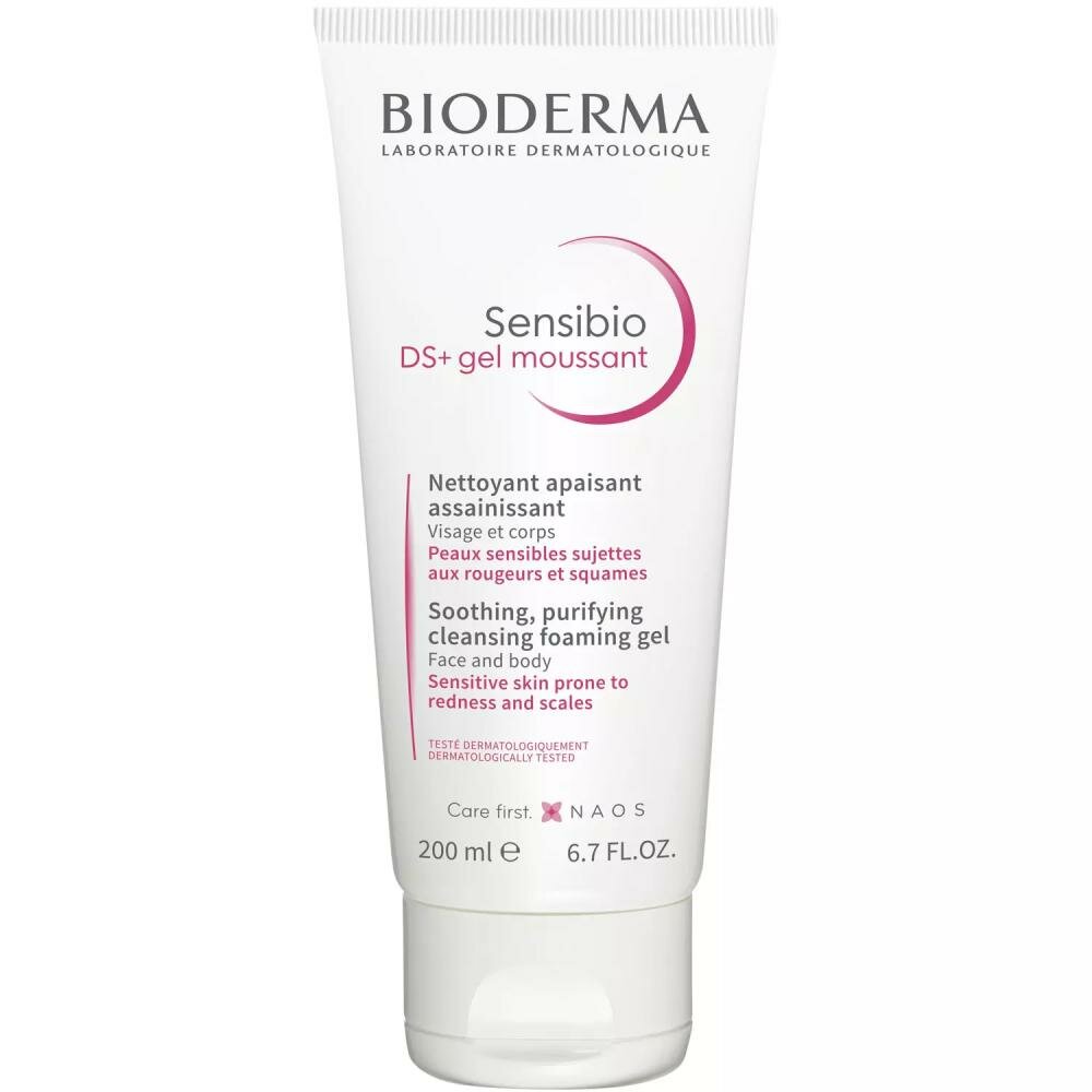 Bioderma Sensibio DS+ Очищающий гель 200мл