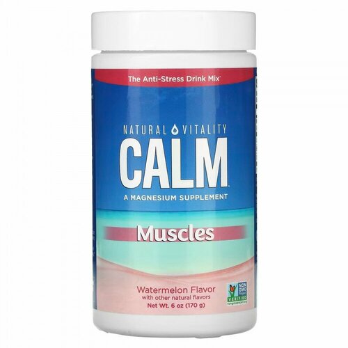 Natural Vitality, CALM, Muscles, Watermelon, 6 oz (170 g)