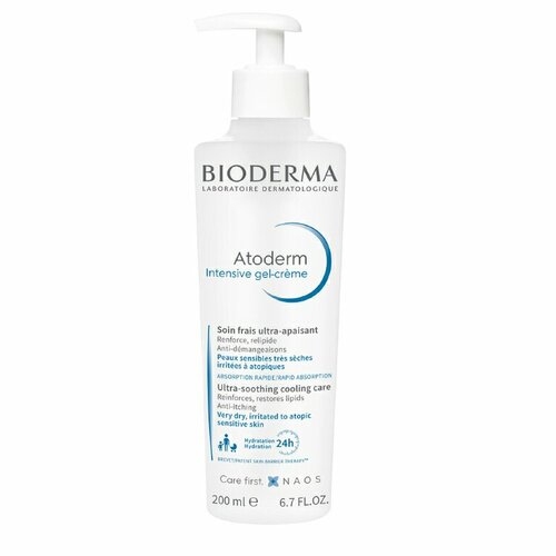 Атодерм Гель-Крем Интенсив 200 мл BIODERMA Intensive Gel-creme 200 мл биодерма атодерм интенсив гель крем 200 мл