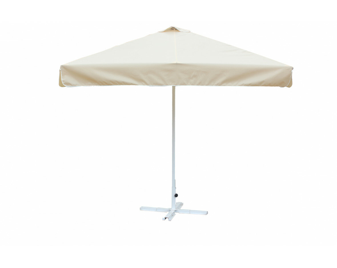 Пляжный зонт Митек с воланом 2,5 х 2,5 м для лежака, оксфорд