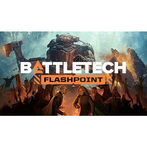 Дополнение BATTLETECH - Flashpoint для PC STEAM Регион активации Российская Федерация электронная версия 579₽