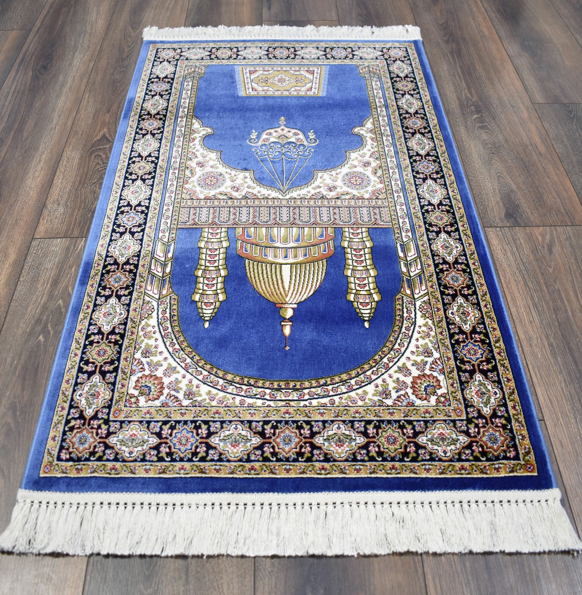 Коврик Roger Vanden Bergh Namaz, молитвенный, синий, Бельгия, 0,67x1,1 м — фото 1