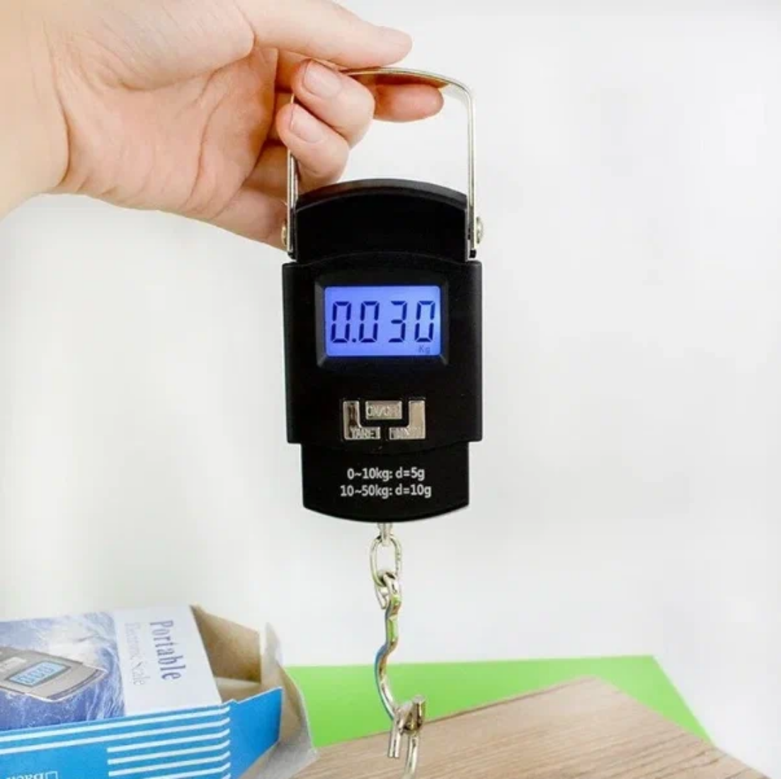 фото Весы электронные ручные (5г-50кг)