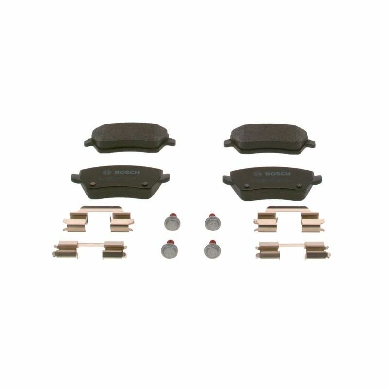 Тормозные колодки дисковые передние BOSCH 0986494592 для автомобиля RENAULT Clio